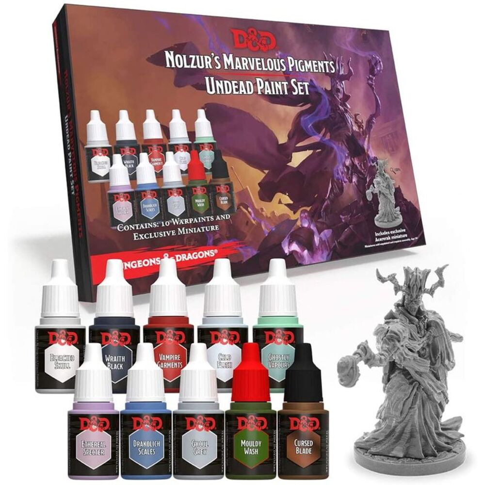 Dungeons & Dragons Nolzur's Marvelous Pigments: Undead Paint Set